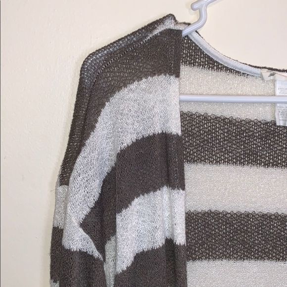 r2d apparel Striped Cardigan - Picture 2 of 5